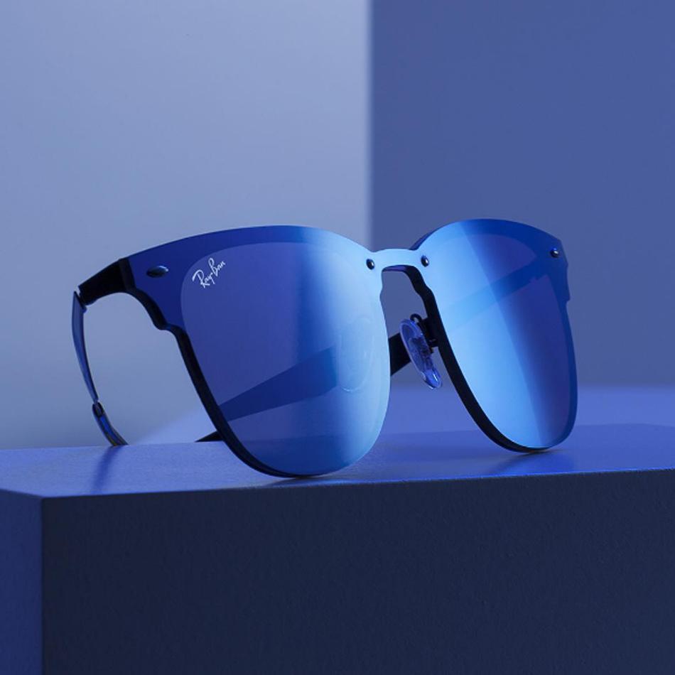 Ray ban clearance clubmaster blaze blue